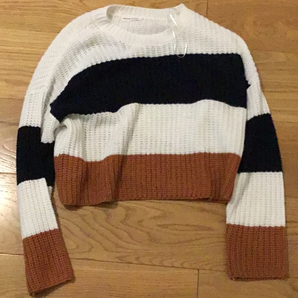 Multi colored sweater